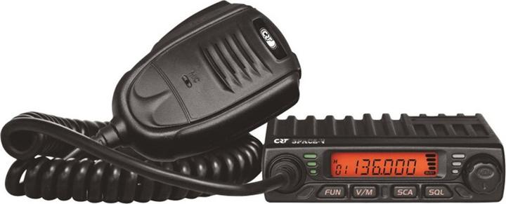 Immagine prodotto CRT Alpha Radio FM CRT SPACE V 136-174 MHz, 199 canali, programmabile su PC, 13,8 V DC, Talk Around, Scan, S