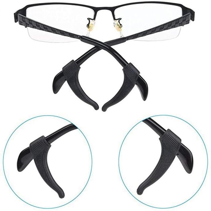 Immagine prodotto JTI Antiscivolo per occhiali - silicone - nero - 10 pz.