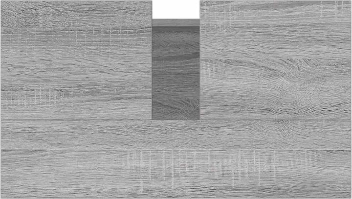 Image du produit VidaXL Badschrank Grau Sonoma 58x33x60 cm Holzwerkstoff, Farbe (58 x 33 x 60 cm)