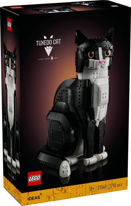Produktbild LEGO Schwarz-weisse Katze (21349, LEGO Seltene Sets, LEGO Ideas)