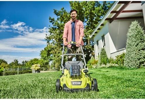 Actual product image Ryobi Kosiarka akumulatorowa (Rechargeable battery operated)