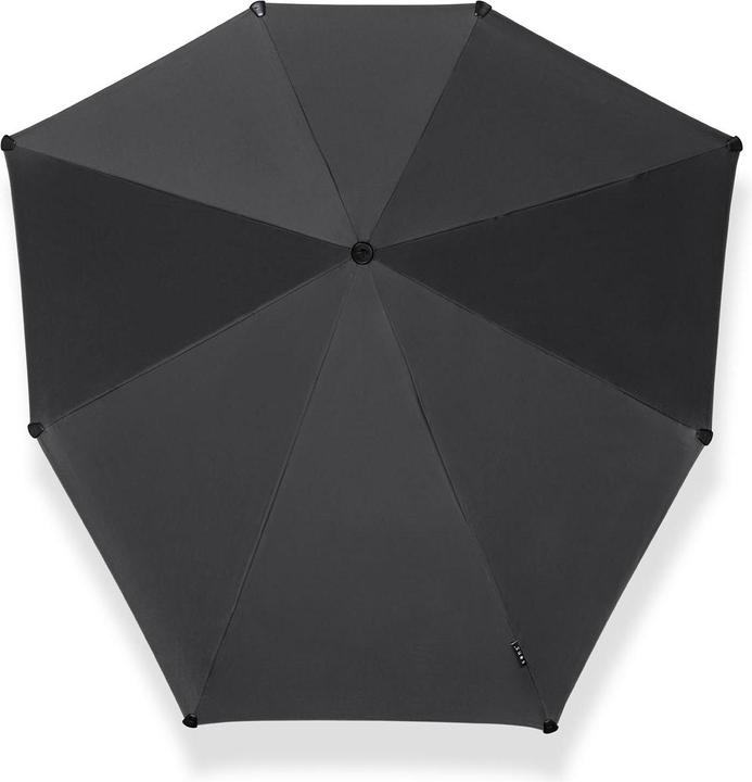 Actual product image Senz Original Long Stick Storm Umbrella, Pure Black