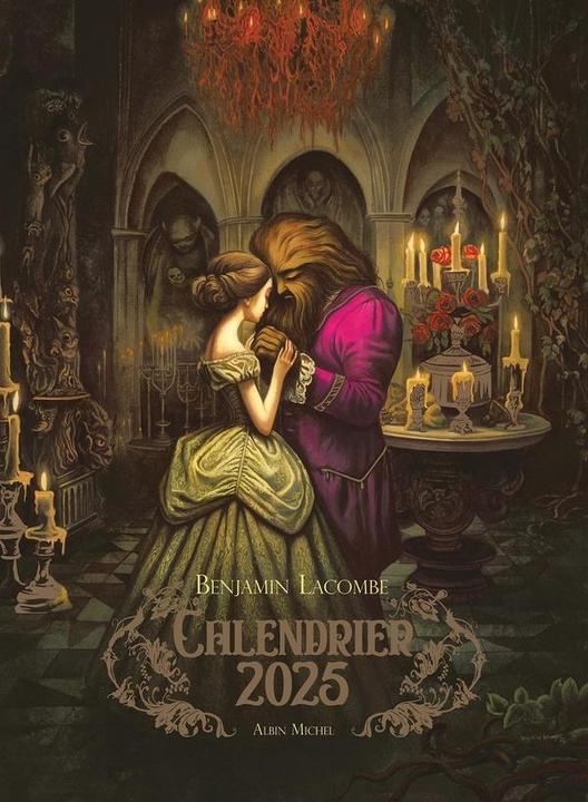 Image du produit Albin Michel Calendrier 2025 : Benjamin Lacombe (Français)
