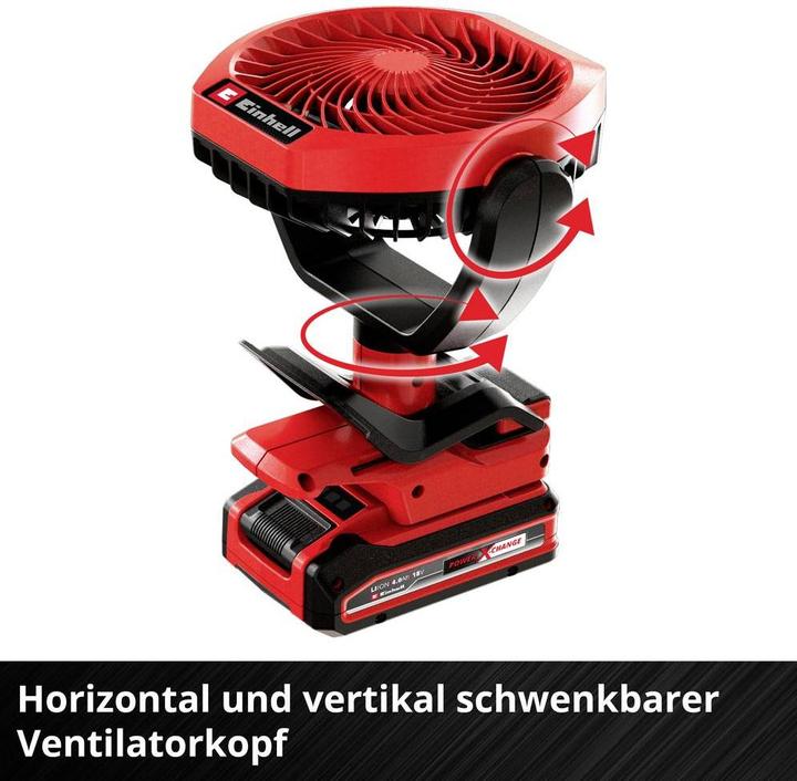 Actual product image Einhell GC-CF 18/110 Li-Solo Akku-Ventilator