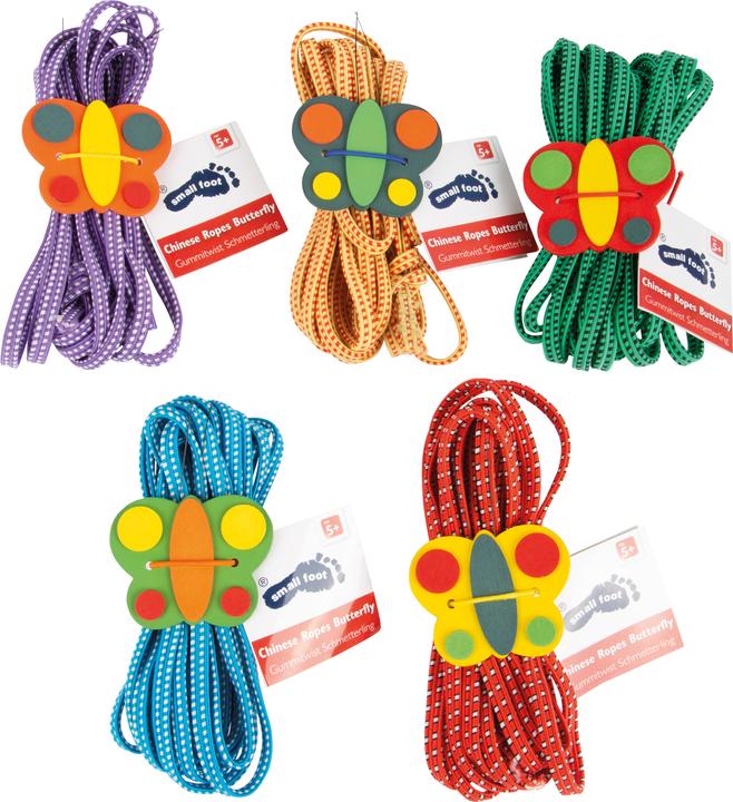 Produktbild small foot Gummitwist Schmetterlinge (200 cm)