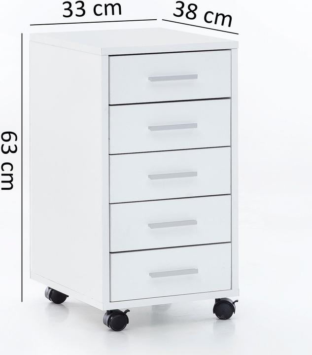 Immagine prodotto Wohnling Lisa (33 x 38 x 63 cm)