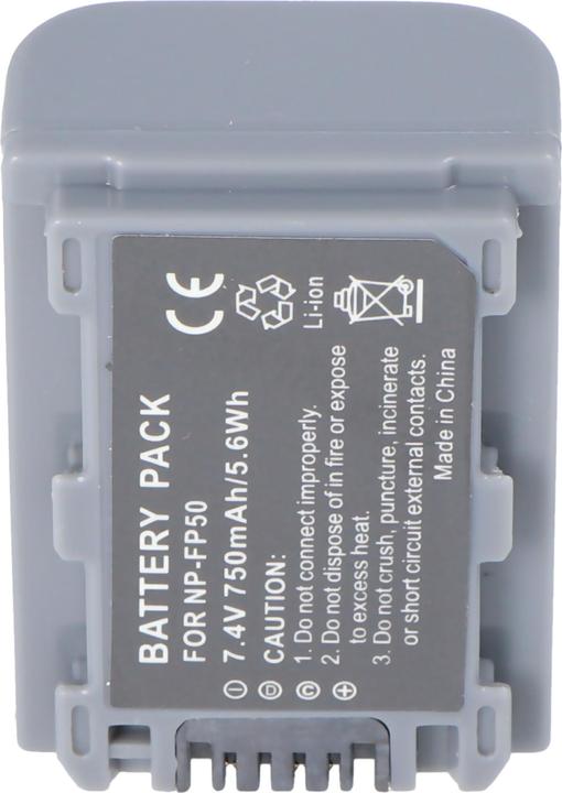 Immagine prodotto Sony Batteria NP-FP50, serie DCR-HC, DCR-DVD (Accumulatore di carica elettrica)