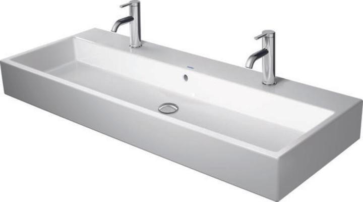 Produktbild Duravit Waschtisch VERO AIR m HLB 2 HL 1200x470mm m Überlauf weiss WG (470 mm, 1200 mm)
