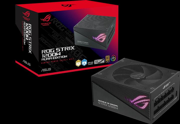 Actual product image ASUS ROG Strix Gold Aura Edition (1200 W)