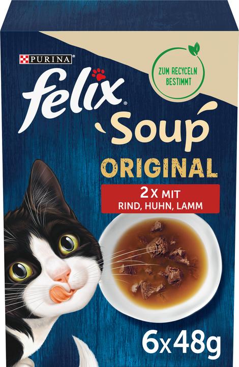 Felix Soup Sélection de la Campagne (Adulte, 6 pcs, 288 g)
