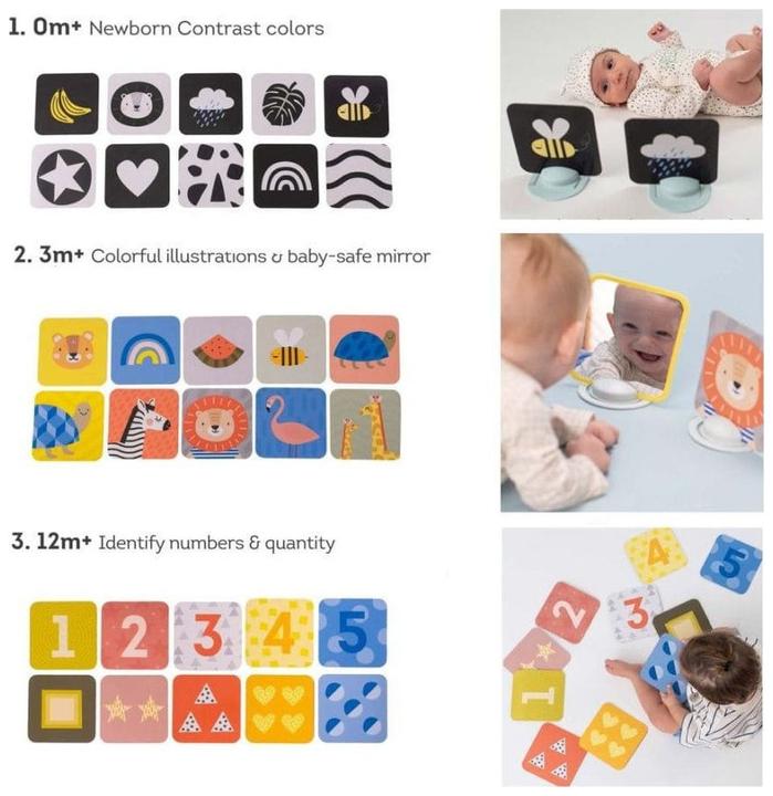 Actual product image Taf Toys My first playing cards