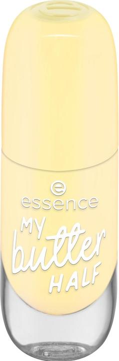 essence Colore per unghie in gel 63 Metà burro (Giallo, Smalto per unghie effetto gel)