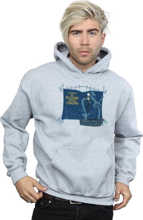 Immagine prodotto Disney Nightmare Before Christmas Jack And The Well Felpa con Cappuccio Uomo (XXL)