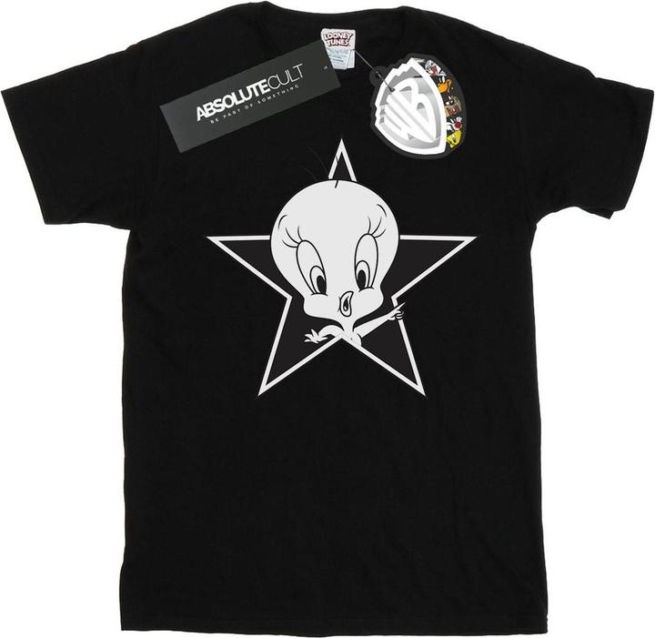 Looney Tunes Tweety Pie Mono Star TShirt (XL)