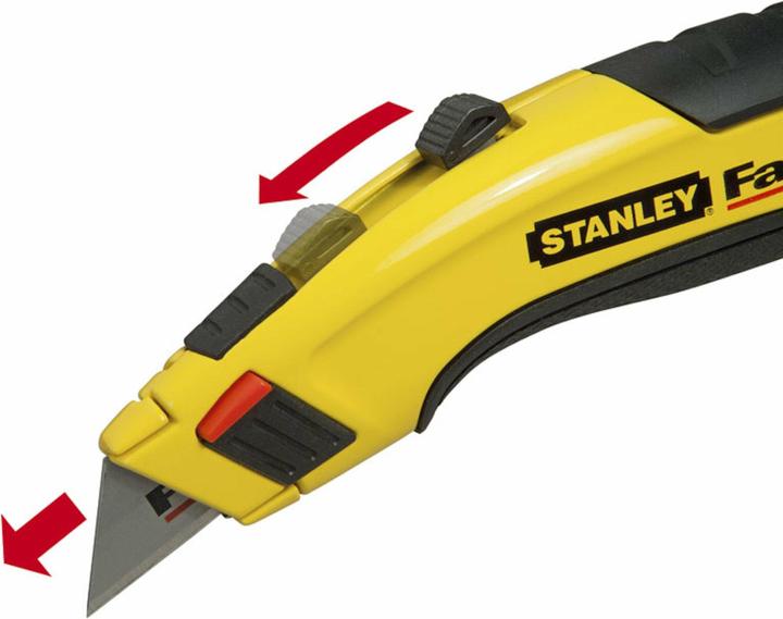 Produktbild Stanley Messer FatMax mit 5 Carbide Klingen (Cutter)
