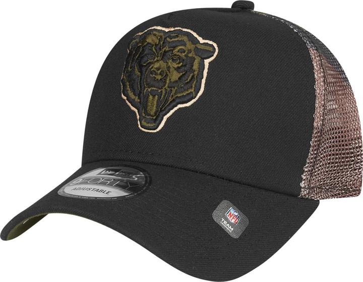 New Era Snapback Trucker Cap - Chicago Bears wood camo (One Size)