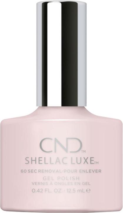 Actual product image CND Shellac Luxe - Colour Coat Negligee (Rose, Transparent, UV gel varnish)