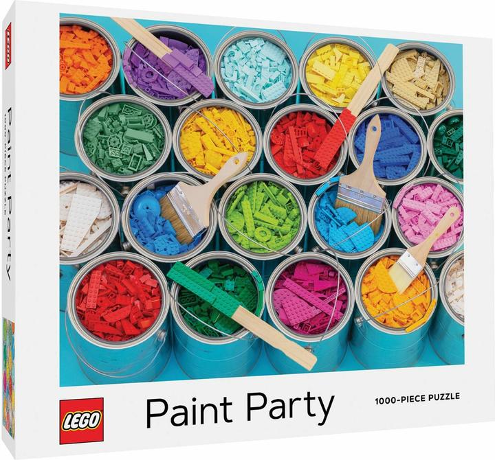 Immagine prodotto Abrams & Chronicle 79704 - LEGO Paint - Party Puzzle, 1000 pezzi (1000 pezzi)