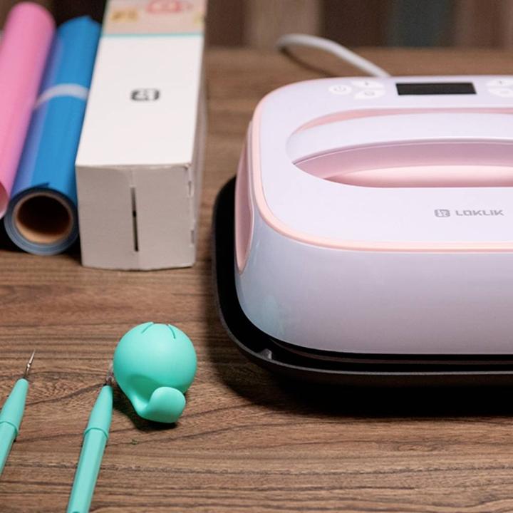 Image du produit Loklik Easy Heat Press *pink* (presse à chaleur facile)