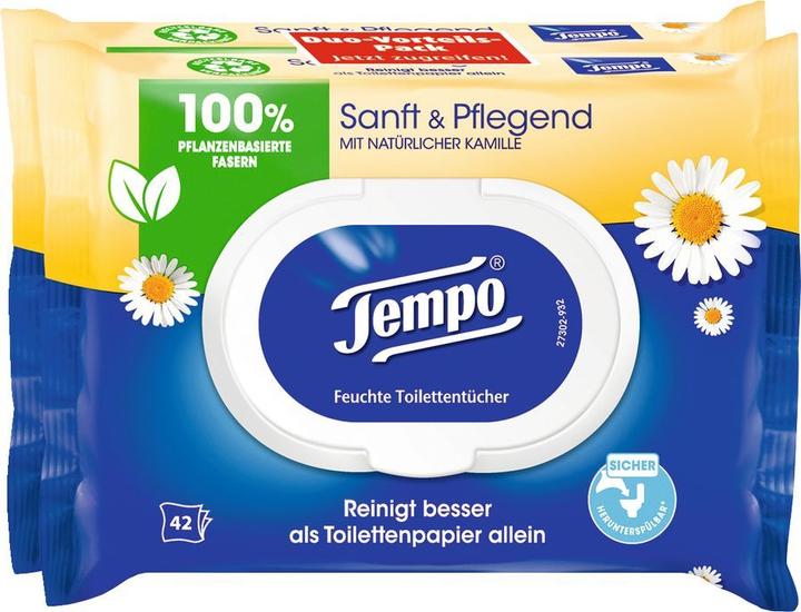 Produktbild Tempo Sanft & Pflegend (84 Stück)