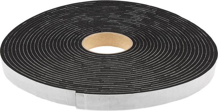 Image du produit Rs Pro Ruban adhésif en mousse PVC, noir, épaisseur 6mm, 25mm x 15m (25 mm)