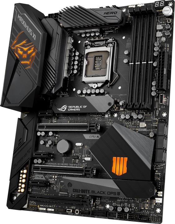 Actual product image ASUS ROG Maximus XI Hero BO4 Limited Edition (LGA 1151, Intel Z390, ATX)