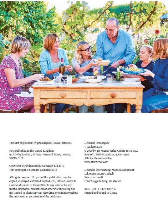 Produktbild Pasta Mia! (Deutsch, Gennaro Contaldo, Carla Gröppel-Wegener, Manuela Gröppel-Wegener, 2020)