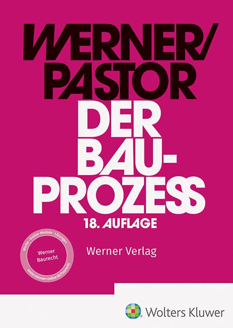 Produktbild Der Bauprozess (Deutsch, Ulrich Werner, Walter Pastor, 2023)
