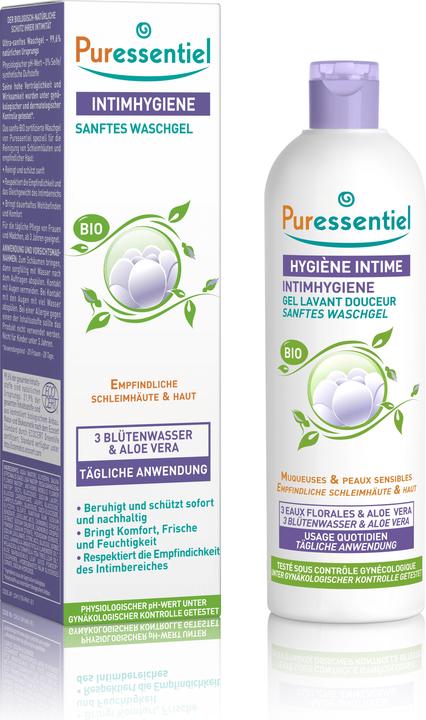 Actual product image Puressentiel Intimate wash gel organic (500 ml, Intimate gel)