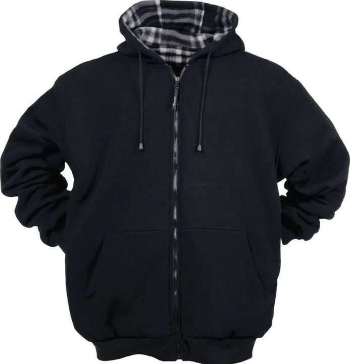 Image du produit Scheibler Veste thermique réversible taille M noir et blanc à carreaux/noir uni (M)