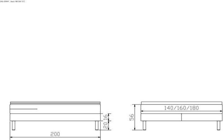 Produktbild Hasena Basio (160 x 200 cm)