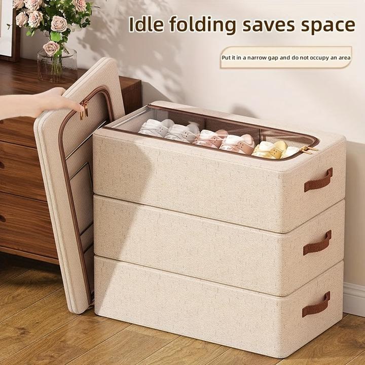 Immagine prodotto Only-Bags.Store 1 St. Stilvolle faltbare Schuhaufbewahrungsbox, perfekt für Haus und Wohnheim