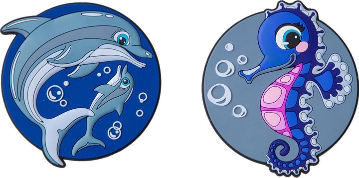 Produktbild Schneiders Badges Seahorse + Dophins 2 Stück (Tasche)