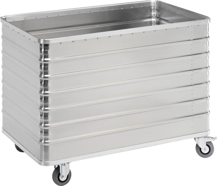 Actual product image Gmöhling Aluminum box truck, solid wall (250 kg)