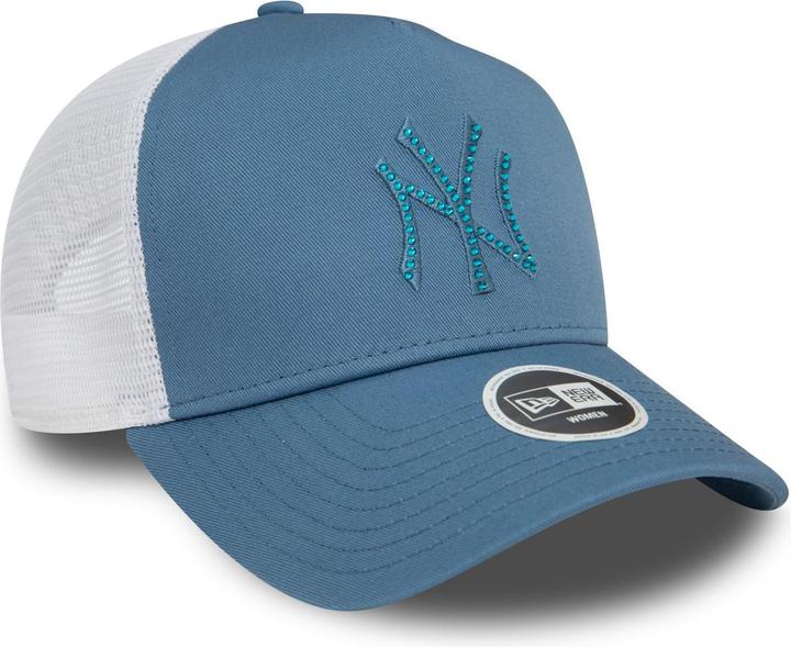Produktbild New Era Damen Trucker Cap - Rhinestone Ny Yankees Faded