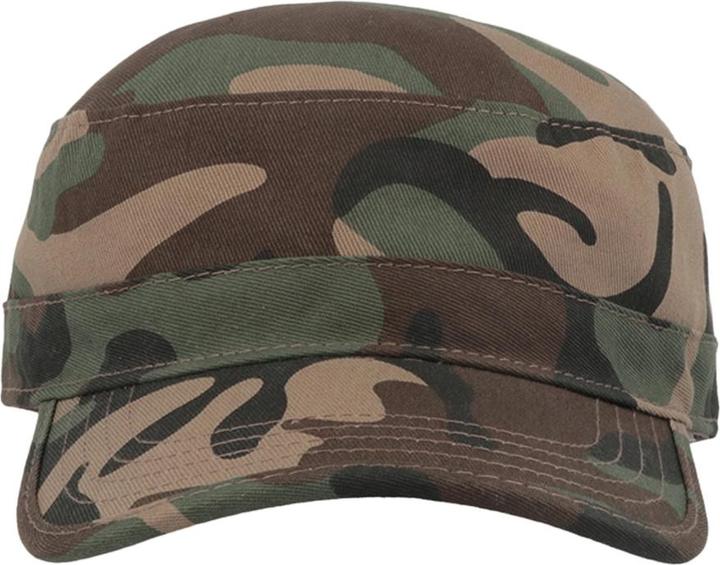 Image du produit Atlantis Tank Casquette militaire en coton brossé (Taille unique)