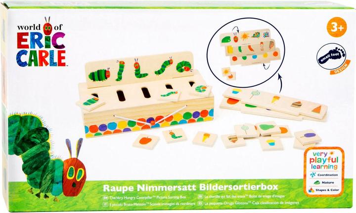 Immagine prodotto small foot Scatola di smistamento immagini Caterpillar Nimmersatt
