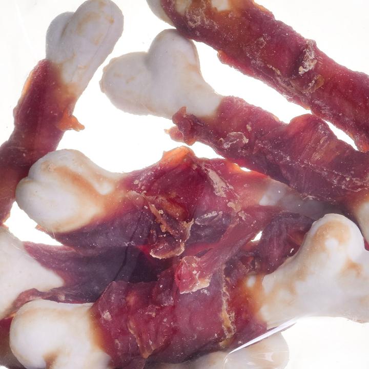 Produktbild Hilton Bones with calcium and duck meat - Hundeleckerli - 10 (Senior, Adult, 10 Stk., 200 g)