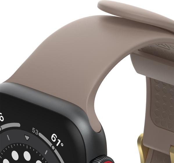 Actual product image OtterBox Watch Band for Apple Watch Series 7/6/SE/5/4 (44 mm, 45 mm, 42 mm, Silicone)