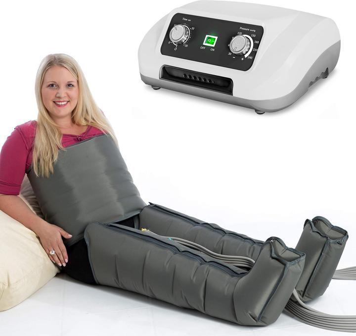 Produktbild Venen Engel 6 Gleitwellen Massage-Gerät mit Bauch- und Beinmanschetten