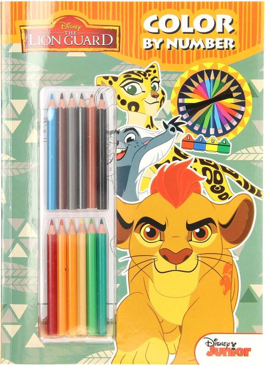 La couleur par numéros - Le roi lion