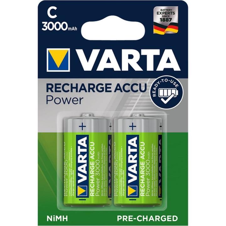 Image du produit Varta Recharger Accu Power (2 pcs, C, 3000 mAh)