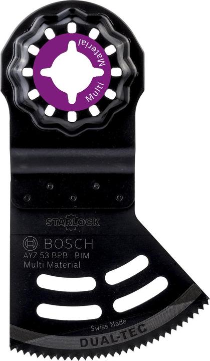 Produktbild Bosch Professional Zubehör BIM Tauchsägeblatt Dual-Tec AYZ 53 BPB Multimaterial, 40 x 53 mm, 10er-Pack
