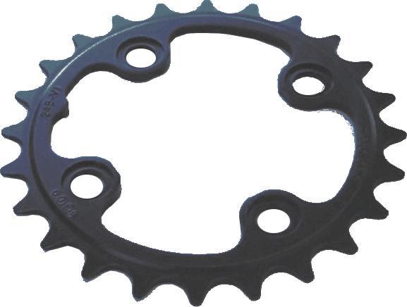 Actual product image Truvativ MTB/DH 2-speed 24 teeth, bolt circle aluminum, sc (24)