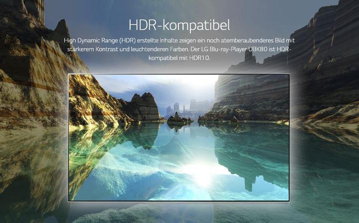 Productafbeelding LG Ubk80 (Blu-Ray Speler)