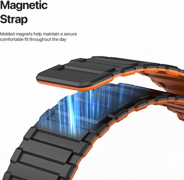 Immagine prodotto Dux Ducis Bracciale KJ (42 mm, 45 mm, 44 mm, 49 mm, Silicone, Magnete)