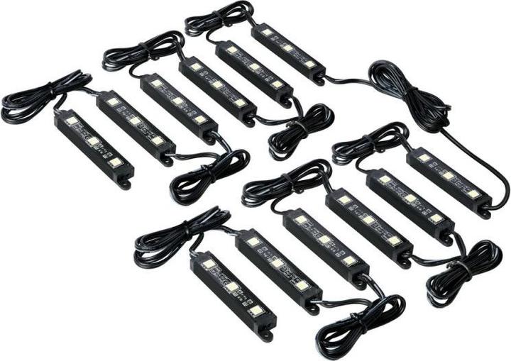 Image du produit Lampa Kit Led 12V pour éclairage sous châssis ou intérieur, Blanc