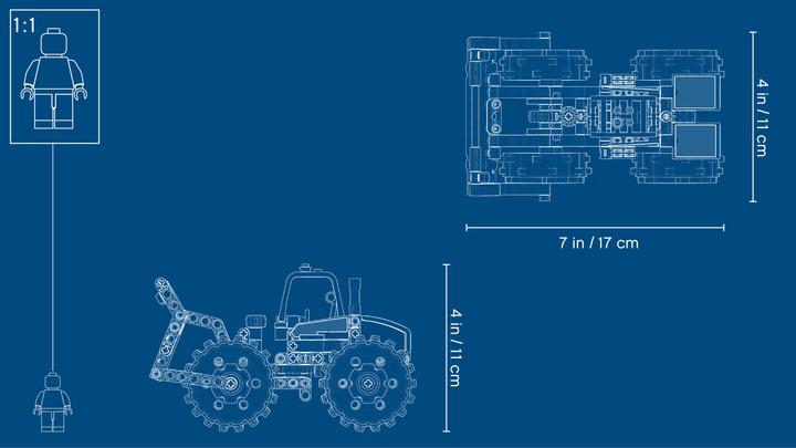Produktbild LEGO Kompaktor (42071, LEGO Technic)