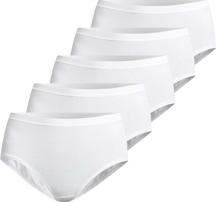 Immagine prodotto Conta Confezione da 5 di maxi slip a costine sottili (36, S, Confezione da 5 pezzi)