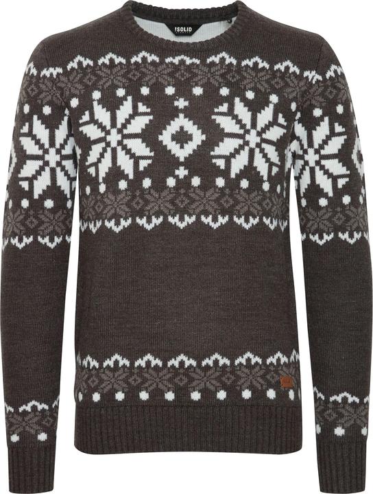 Immagine prodotto Solid Norwig Maglione In Maglia Grossa Pullover Maglieria Da Uomo Con Girocollo (M)